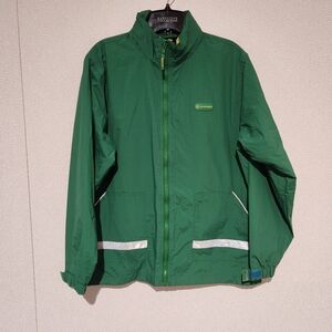 John Deere Lightweight Hooded Jacket Size 18